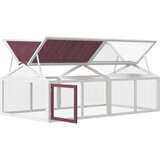 Boks za životinje boja kave 200x112,5x74 cm od masivne borovine | shoptok.hr