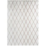 Kayoom PREPROGA Z VISOKIM FLOROM 80/150 cm bela, bež | Shoptok.si