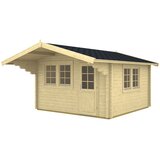 Male kuće Drvena kuća SEVILLA 380 × 380 cm sa šindrom | shoptok.hr