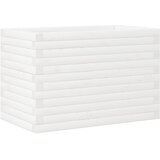  Vrtna sadilica bijela 70x40x46 cm od masivne borovine | Eponuda.com