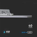  LED osvetljenje za ogledalo LED/9W/230V 3000K 50cm sjajni hrom | Eponuda.com
