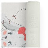 Oyo Concept Bijeli dječji tepih 100x140 cm Happy Bunny – | shoptok.hr