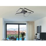  LED prigušiva plafonska svetiljka LED/115W/230V 3000-6500K crna + daljinski upravljač | Eponuda.com