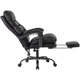 MID.YOU PISARNIŠKI STOL kovina, tekstil črna | Shoptok.si