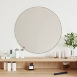  Zidno ogledalo srebrno Ø 50 cm okruglo | shoptok.hr