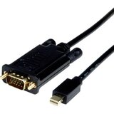 Roline Mini-DisplayPort / VGA adapterski kabel mini DisplayPort vtič\, VGA 15-polni vtič 1.50 m črna 11.04.5976 DisplayPort kabel, (20415572) Cene
