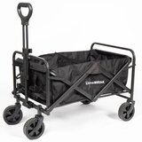 TimeBreak transportna kolica za plažu sklopiva crna 160 litara! u