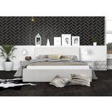 Molarem Home Tapecirani krevet RINO 180*200 bijela eko koža | shoptok.hr