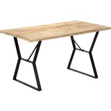 vidaXL blagovaonski stol od masivnog drva manga 140 x 80 x 76 cm Cijene