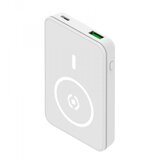 Celly Power Bank Magsafe 5A Blanco, (20811504) Cene