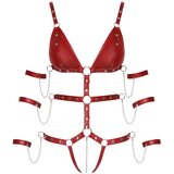 Bad Kitty vezano tijelo s nitnama (crveno) - M | shoptok.hr