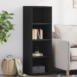vidaXL Visoka komoda crna 40x41x124 cm od konstruiranog drva Cijene