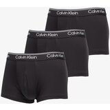 Calvin Klein Low Rise Trunk 3-Pack Black L Cene
