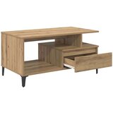 vidaXL Kava Stol hrast artisan 90 x 49 x 45 cm Konstruirano drvo | shoptok.hr