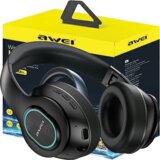 Awei ON-EAR BLUETOOTH SLUŠALKE A100BL ČRNI ETUIJI ZA TELEFON, (21968853) | Shoptok.si