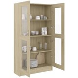  Vitrina boja hrasta sonome 82,5 x 30,5 x 150 cm od iverice | shoptok.hr