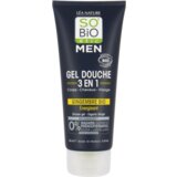 SO’BiO étic men 3in1 čiščenje telesa, las in obraza - 200 ml Cene