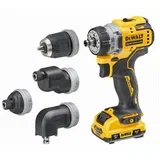 DCD703L2T 12V xr multi-head akumulatorska bušilica - odvrtač, 2 x 3Ah