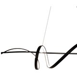  LED luster na sajli SASH LED/36W/230V crne boje | Eponuda.com