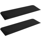  Prilazne rampe 2 kom 110 x 32 x 3,8 cm gumene | shoptok.hr
