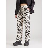 Vila Hlače 'VICLO' ecru / črna | Shoptok.si