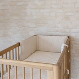 Vipack Otroška posteljica iz masivnega hrasta z nastavljivo višino 60x120 cm v naravni barvi Forrest – | Shoptok.si