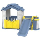  Vrtna kućica s toboganom 3 u 1 plavi | shoptok.hr