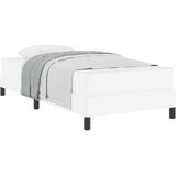  Krevetna konstrukcija Čista bijela 90 x 190 cm tkanina | Eponuda.com