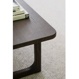 Rowico Klubska mizica z mizno ploščo v hrastovem dekorju v temni naravni barvi 70x160 cm Driscoll – | Shoptok.si