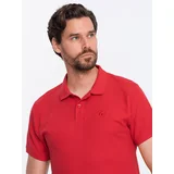 Ombre Men's pique knit polo shirt