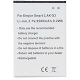 AVIZAR Baterija za pametni telefon Emporia Smart 3 Li-ion 3.7V 2500mAh Referenca AK-S3, Bela, (5000220857) | Shoptok.si