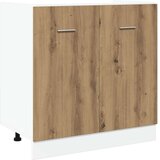  za sudoper "Lyon" Artisan hrast 80x46x81,5 cm Konstruirano drvo | shoptok.hr