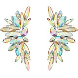  Naušnice WI-38843 - Kristalna / Zlatna KP38843 | shoptok.hr