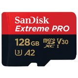  ..SanDisk Extreme Pro 128GB 200MB/s mikro SDXC UHS-I, U3, V30, A2, C10+ SD adapter | Eponuda.ba