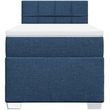  Krevet s oprugama i madracem plavi 80x200 cm od tkanine | shoptok.hr