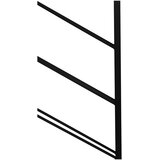 Light & Living Crni zidni metalni držač za boce vina broj boca 16 kom 70x160x6 cm Malbeo – | shoptok.hr