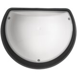  Svjetiljka Half moon E27 IP54 crna | shoptok.hr