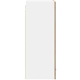 vidaXL viseći ormarić zidne riga sonoma hrast i bijela 50 x 31 x 80 cm | shoptok.hr
