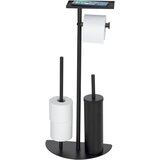 Wenko 26060100 - Set za WC COSENZA 32,5x72 cm crna | Eponuda.com
