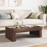 vidaXL Stolić s beskonačnim LED svjetlima boja hrasta 90x50x30 cm | shoptok.hr