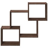 vidaXL Zidni ormarić 78x18x71 cm boja smeđeg hrasta konstruirano drvo | shoptok.hr