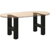  Noge za stolić crne 2 kom 30x(30-31) cm čelik | shoptok.hr