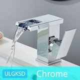 SupplySwap Kopalniške pipa, LED hidroelektrična tehnologija, oblikovanje slapa, krom, (5000202236) | Shoptok.si