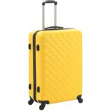  3-dijelni set čvrstih kovčega žuti ABS | shoptok.hr