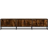 TV ormarić boja dimljenog hrasta 180x35x41 cm konstruirano drvo | shoptok.hr