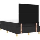 vidaXL Box Spring Krevet s madracem i klupom crni 120x200 cm tkanina | shoptok.hr