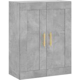  Visoka komoda siva betona 69,5x34x180 cm od konstruiranog drva | shoptok.hr