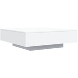  The Living Store Klubska mizica bela 100x100x31 cm inženirski les - Klubska Mizica, (21442509) | Shoptok.si