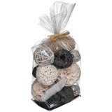 Atmosphera dekorativne lopte 16x16x33cm siva ( 167341 ) cene