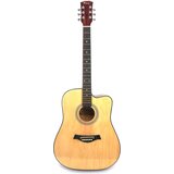Vaker Akustična neozvučena gitara VD07C-NT, Natural Cene